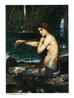 PGM John William Waterhouse - A Mermaid Kunstdruk 60x80cm