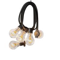 KONSTSMIDE Led-lichtsnoer Led-biertuinverlichting, helder, 10 heldere lampen / 40 amberkl. dioden (1 stuk)