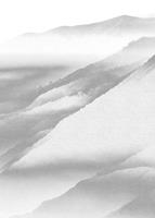 Komar White Noise Mountain Vlies Fotobehang 200x280cm 2-banen