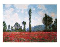 PGM Claude Monet - Campo di papaveri Kunstdruk 50x40cm