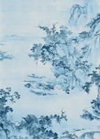 Komar Blue China Vlies Fotobehang 200x280cm 2-banen