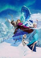 Komar Frozen Elsas Magic Vlies Fotobehang 200x280cm 4-banen