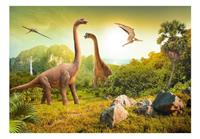 Artgeist Dinosaurs Vlies Fotobehang 350x245cm