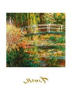 PGM Claude Monet - The Waterlily Pond Kunstdruk 50x70cm
