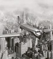 Dimex Airplane Vlies Fotobehang 225x250cm 3-banen