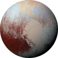 Komar Pluto Vlies Fotobehang 125x125cm rond