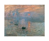 PGM Claude Monet - Impression (Sonnenaufgang) Kunstdruk 80x60cm