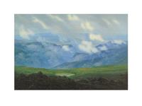 PGM Caspar David Friedrich - Ziehende Wolken Kunstdruk 40x30cm