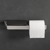 Geesa Shift Toiletrolhouder zonder klep met planchet RVS geborsteld 919924-05