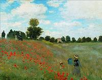 PGM Claude Monet - I papaveri Kunstdruk 80x60cm