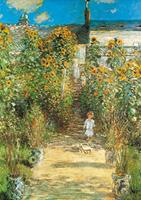 PGM Claude Monet - Il giardino di Monet Kunstdruk 70x100cm