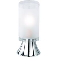 BES LED Led Tafellamp - Tafelverlichting - Trion Tringo - E14 Fitting - Rond at Chroom - Aluminium