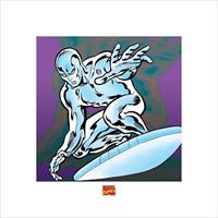 Pyramid Silver Surfer Marvel Comics Kunstdruk 40x40cm