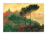 PGM Claude Monet - The Church at Varengeville Kunstdruk 80x60cm
