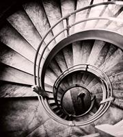 Dimex Spiral Stairs Vlies Fotobehang 225x250cm 3-banen