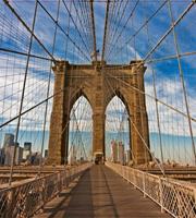 Dimex Brooklyn Bridge Vlies Fotobehang 225x250cm 3-banen