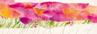PGM Marta Peuckert - Poppy ribbon pink Kunstdruk 100x35cm