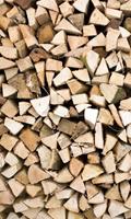 Dimex Timber Logs Vlies Fotobehang 150x250cm 2-banen