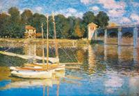 PGM Claude Monet - Le pont d'Argenteuil Kunstdruk 98x68cm