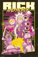 Expo XL Rick and Morty Action Movie - Maxi poster (744)