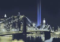 Papermoon New York by Night Vlies Fotobehang 350x260cm