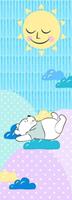 Komar Winnie Pooh Take a Nap Vlies Fotobehang 100x280cm 2-banen