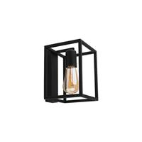 Nowodvorski Wandlamp Crate H 20 Cm B 15 Cm Zwart