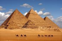 Dimex Egypt Pyramid Vlies Fotobehang 375x250cm 5-banen