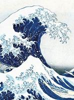 Wizard+Genius Hokusai The Great Wave Vlies Fotobehang 192x260cm 4-banen