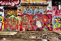 Dimex Graffiti Street Vlies Fotobehang 375x250cm 5-banen