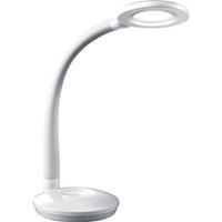 BES LED Led Tafellamp - Tafelverlichting - Trion Kori - 3w - Warm Wit 3000k - Rond at Wit - Kunststof