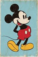Pyramid Mickey Mouse Retro Poster 61x91,5cm
