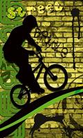 Dimex Bicycle Green Vlies Fotobehang 150x250cm 2-banen