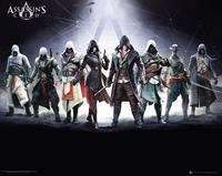 GBeye Assassins Creed Characters Poster 50x40cm