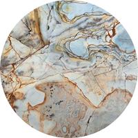 Komar Marble Sphere Vlies Fotobehang 125x125cm rond