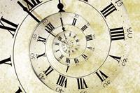 Dimex Spiral Clock Vlies Fotobehang 375x250cm 5-banen