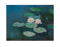 PGM Claude Monet - Seerosen Kunstdruk 71x56cm
