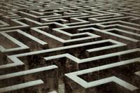 Dimex Labyrinth Vlies Fotobehang 375x250cm 5-banen