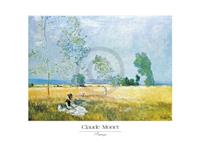 PGM Claude Monet - Printemps Kunstdruk 70x50cm