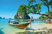 Dimex Thailand Boat Vlies Fotobehang 375x250cm 5-banen