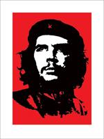Pyramid Che Guevara Red Kunstdruk 60x80cm