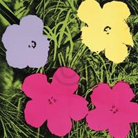 PGM Andy Warhol - Flowers C. 1964 Kunstdruk 60x60cm
