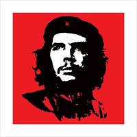 Pyramid Che Guevara Red Kunstdruk 40x40cm