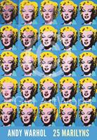 PGM Andy Warhol - 25 Colored Marilyns Kunstdruk 45x65cm