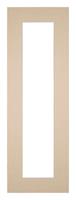 Your Decoration Passe-Partout 20x60cm/10x50cm Karton Beige Rand 5cm Recht