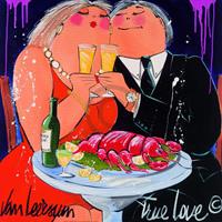 PGM El van Leersum - True Love Kunstdruk 70x70cm