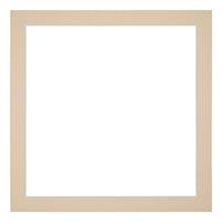 Your Decoration Passe-Partout 60x60cm/54x54cm Karton Beige Rand 3cm Recht