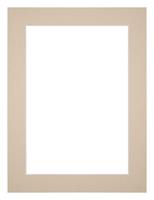 Your Decoration Passe-Partout 30x40cm/22x32cm Karton Beige Rand 4cm Recht