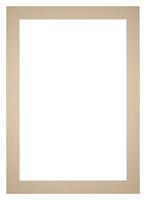 Your Decoration Passe-Partout 59,4x84cm/49,4x74cm A1 Karton Beige Rand 5cm Recht