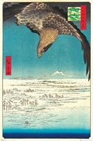 GBeye Hiroshige Jumantsubo Plain at Fukagawa Poster 61x91,5cm